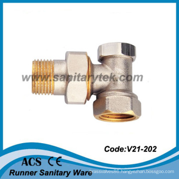 Angle Lockshield Radiator Valve (V21-202)